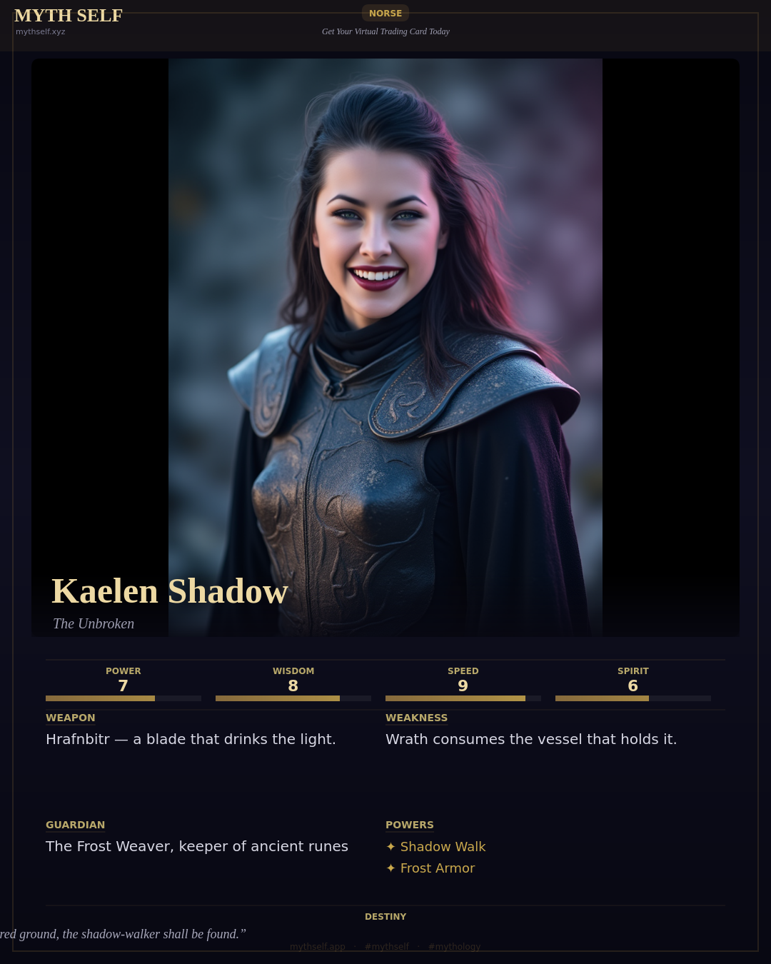 Kaelen Shadow